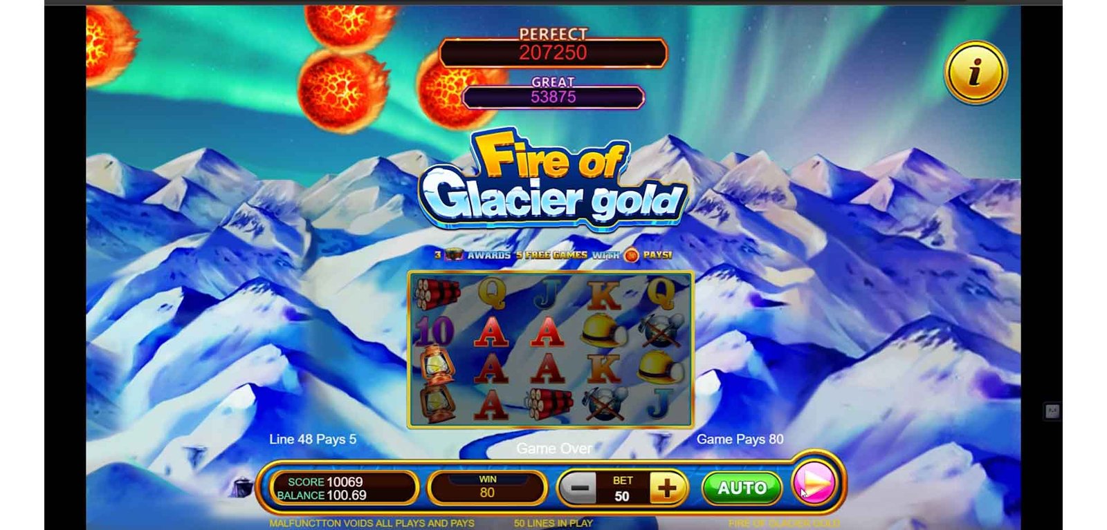 Fire of Glacier Gold 4