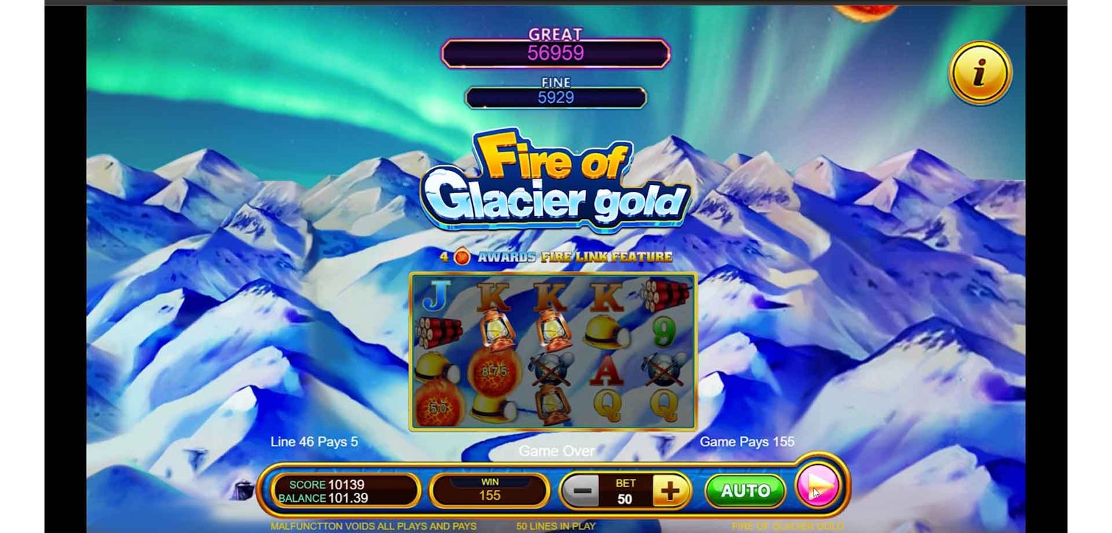 Fire of Glacier Gold 3