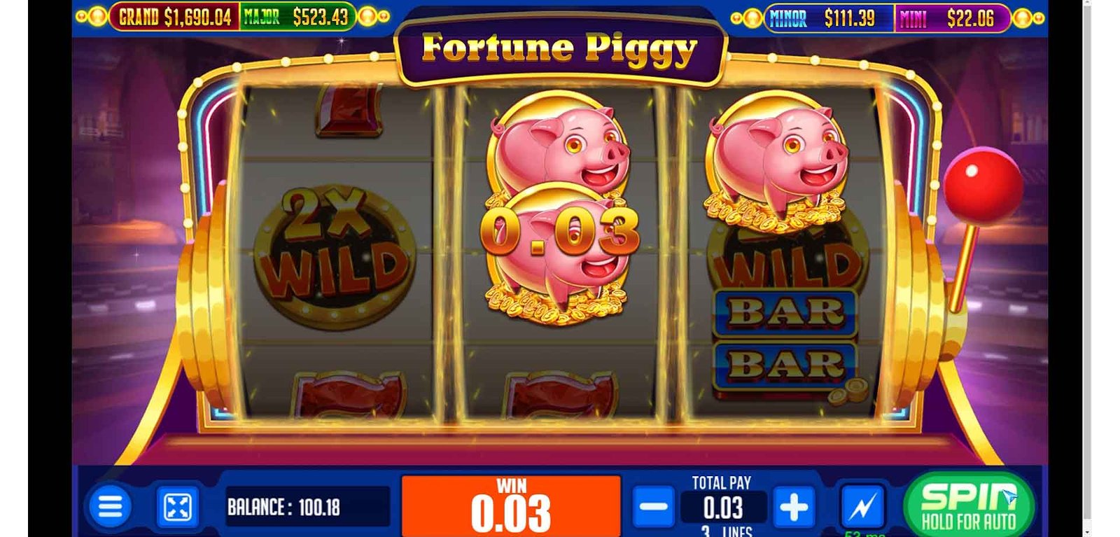 Fortune Piggy Bank 3