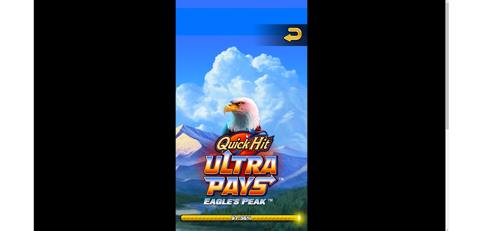 Quick Hit Ultra Pays Eagle’s Peak 4